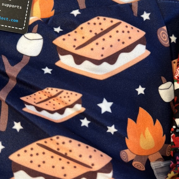 3 BNWT Leggings OS 4-14 - Picture 5 of 6